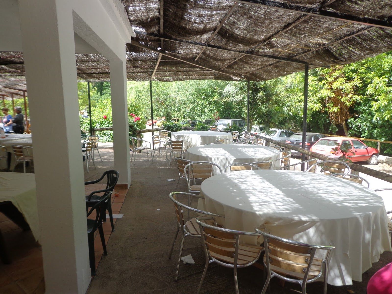 Botón de acceso al Restaurante del Área Recreativa Arroyomolinos 'La Playita'..
