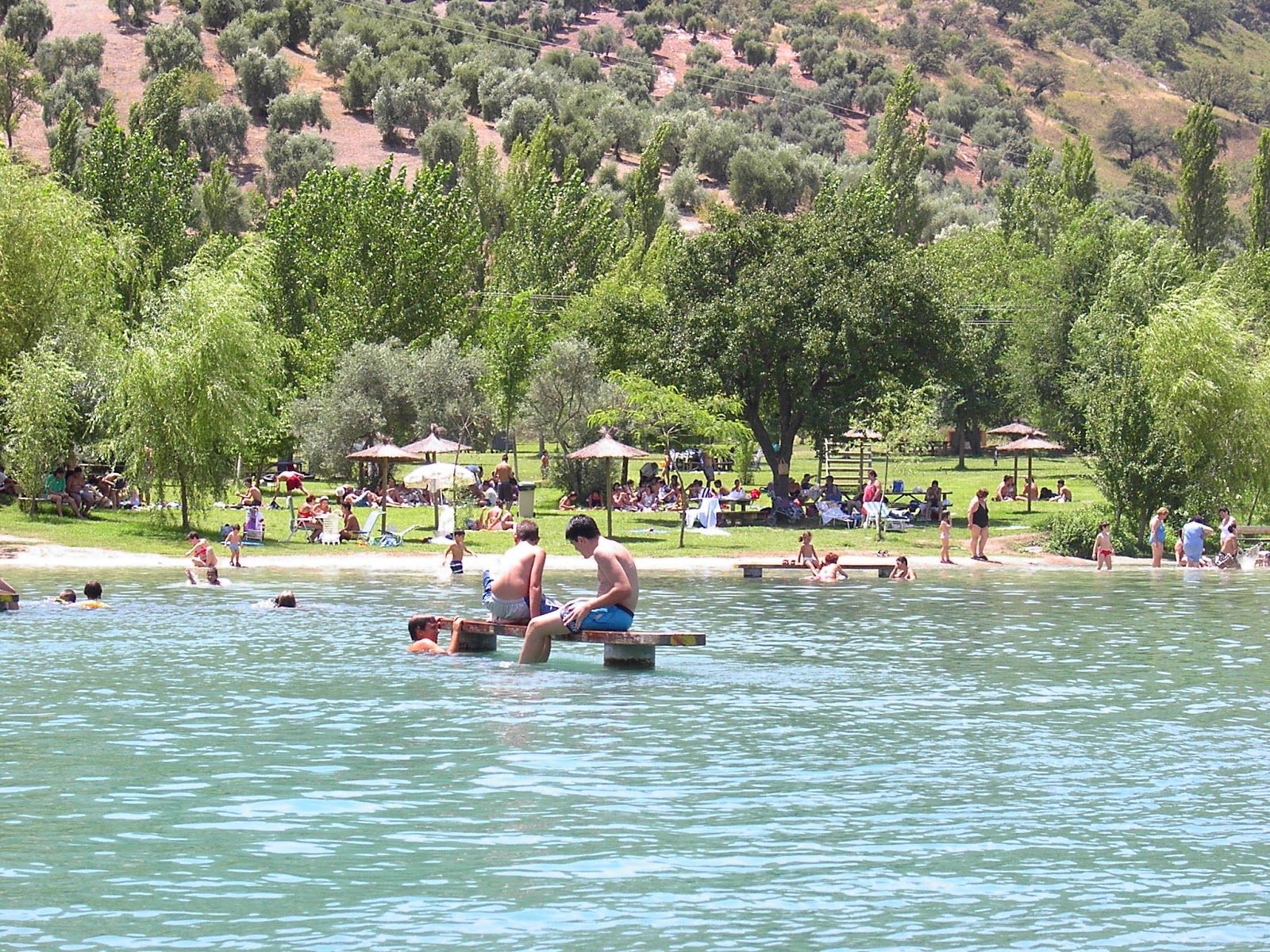 Imagen de Bañistas en La Playita.